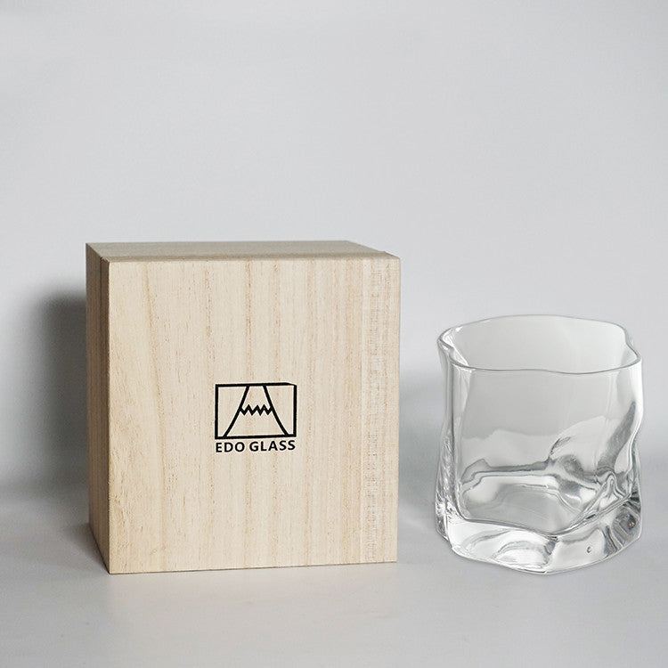 AOKI CRUMPLE GLASS